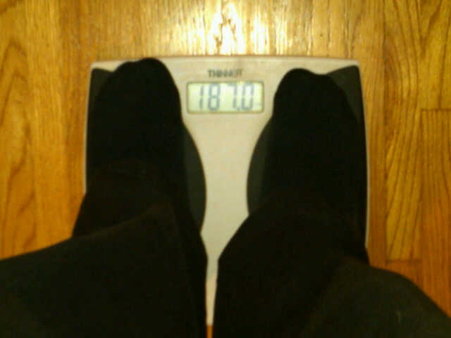 After Week 1 at 187