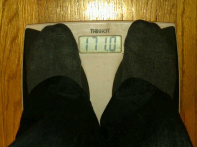 After Week 4 at 171 down 26 lbs.